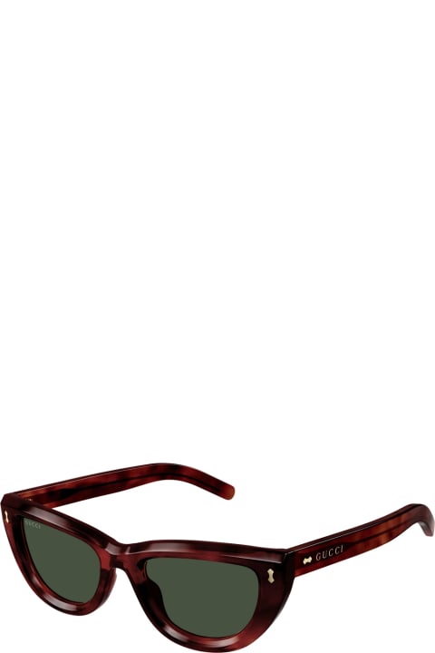 Eyewear for Women Gucci Eyewear Gucci Gg1521s Linea Rivets 002 Sunglasses