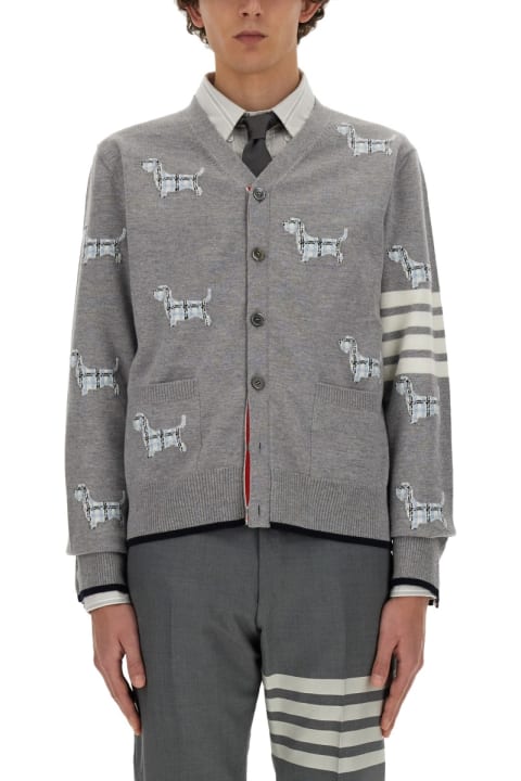 Sweaters for Men Thom Browne Wool Cardigan