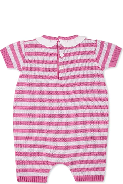 Little Bear for Women Little Bear Fuchsia Romper For Baby Girl