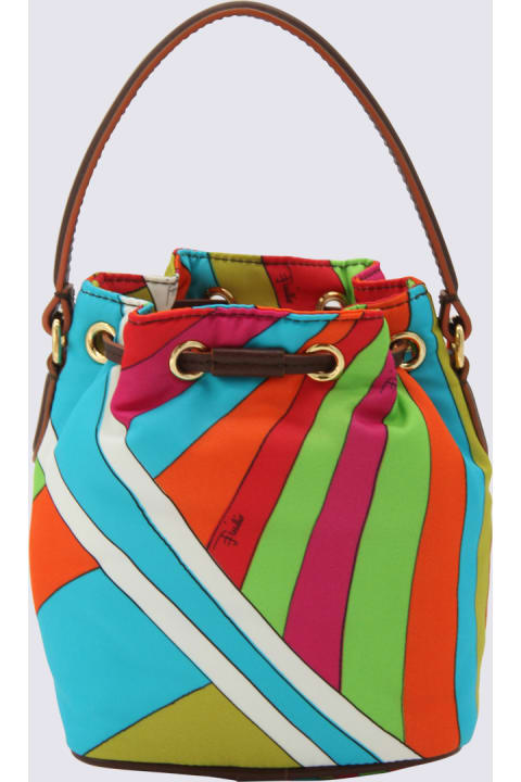 Pucci Clutches for Women Pucci Multicolor Yummy Bucket Bag