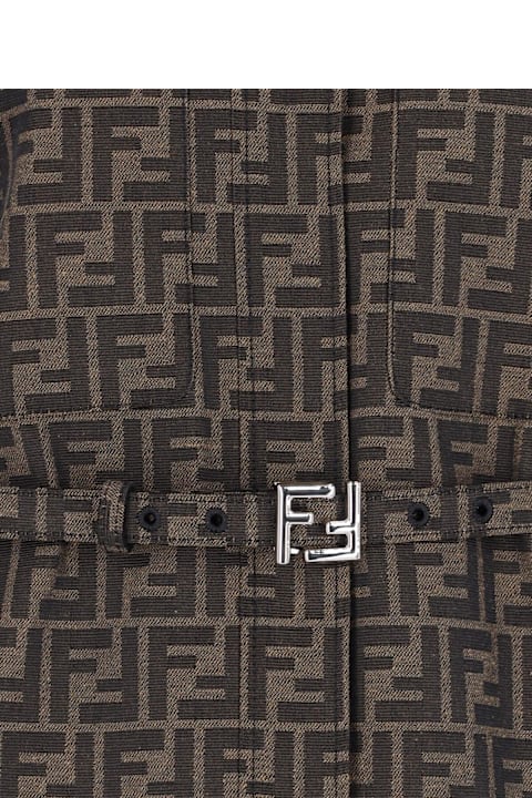 ウィメンズ Fendiのアクセサリー Fendi Belt Detail Jacket