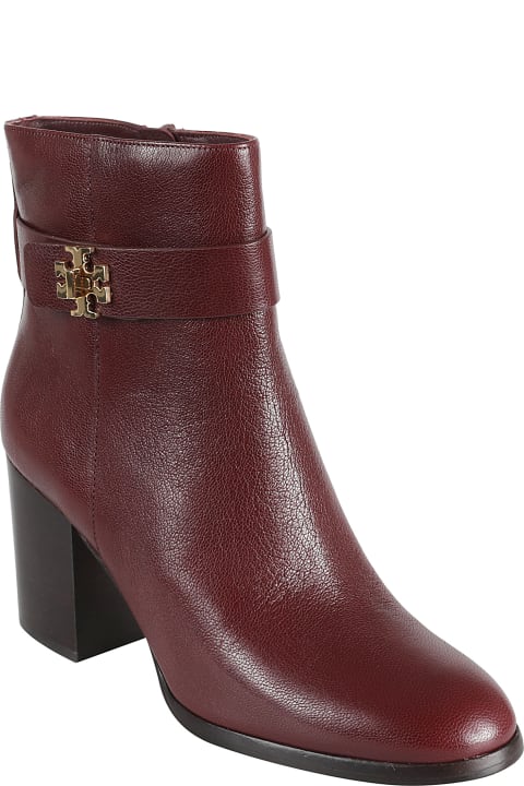 Tory Burch Boots for Women Tory Burch T-lock Heeled Ankle Boots