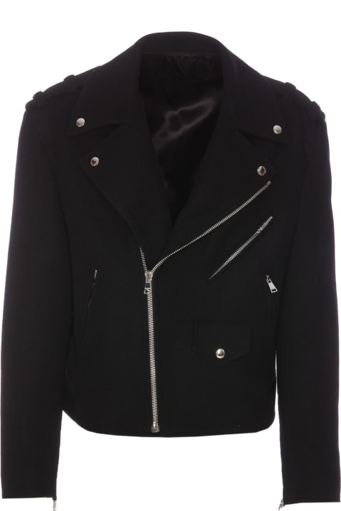 Coats & Jackets for Men Balmain Biker Jacket