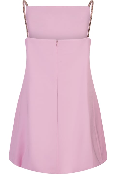 ウィメンズ Paco Rabanneのジャンプスーツ Paco Rabanne Pink Floral Mini Dress