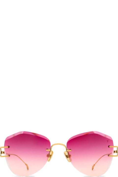 Accessories for Women Eyepetizer Rivoli Gold Sunglasses