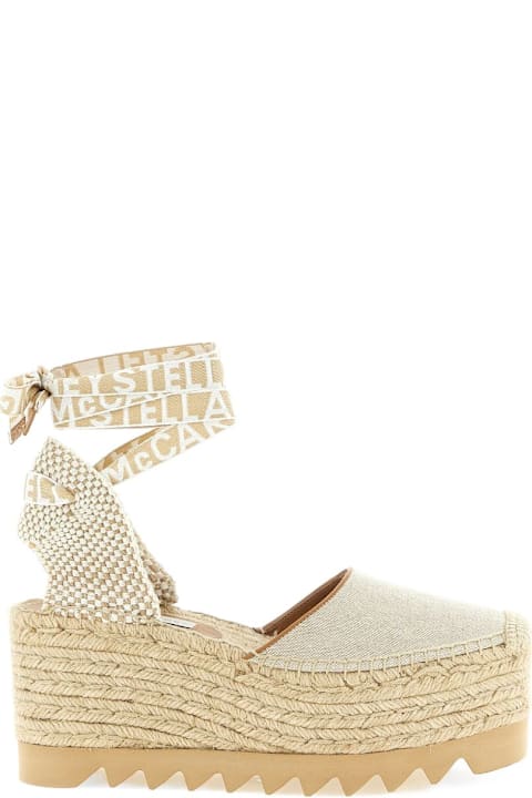 Stella McCartney Gaia Wedge Espadrilles