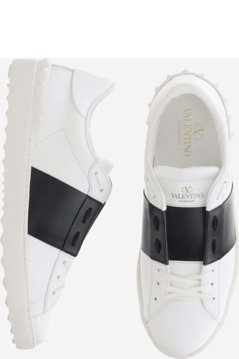 Valentino Garavani Shoes for Men Valentino Garavani Open Calfskin Sneaker