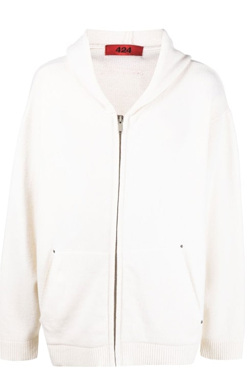 FourTwoFour on Fairfax for Women FourTwoFour on Fairfax Cotton Zipped Hoodie