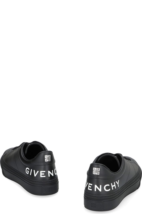 Givenchy City Sport Leather Low-top Sneakers | italist