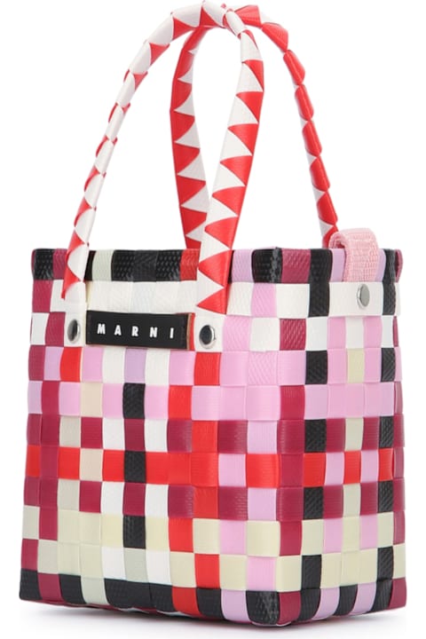 Marni for Kids Marni Mw55f Micro Basket Bag With Strap