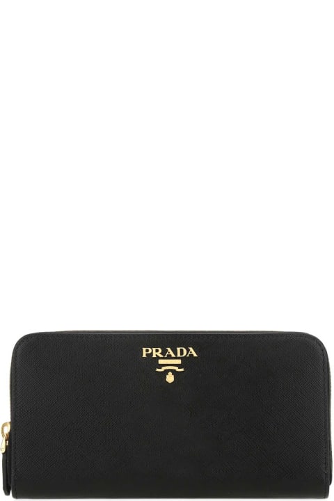 Fashion for Women Prada Black Leather Wallet