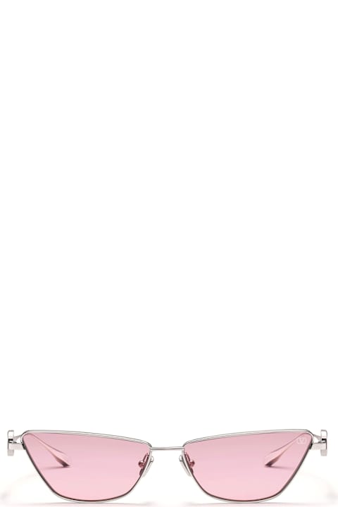 Homeware Valentino Eyewear Vlogo Sign - Silver Sunglasses