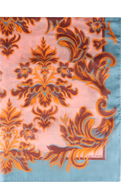 Etro Scarves & Wraps for Women Etro Printed Silk Scarf