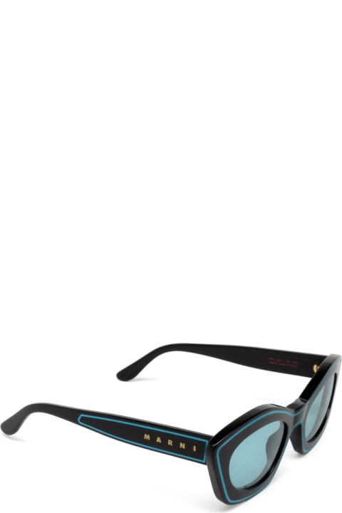 Fashion for Women Marni Eyewear Kea Island Teal Teal Sunglasses