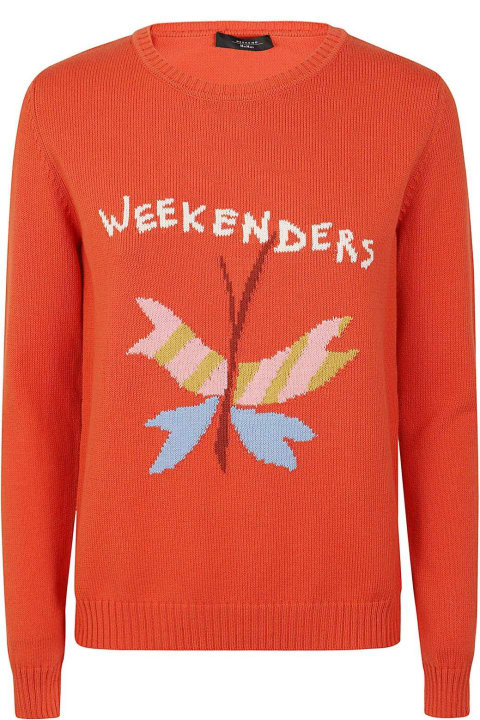 Sweaters for Women Weekend Max Mara Crewneck Long-sleeved Jumper