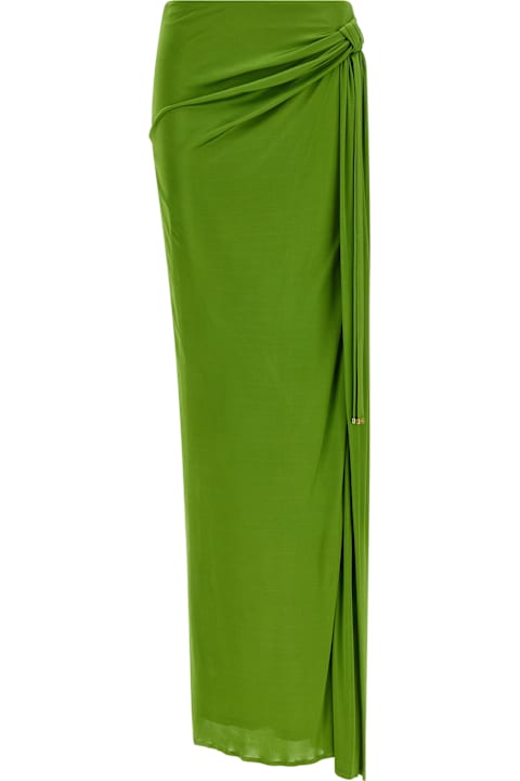 Elisabetta Franchi for Kids Elisabetta Franchi Shiny Viscose Skirt