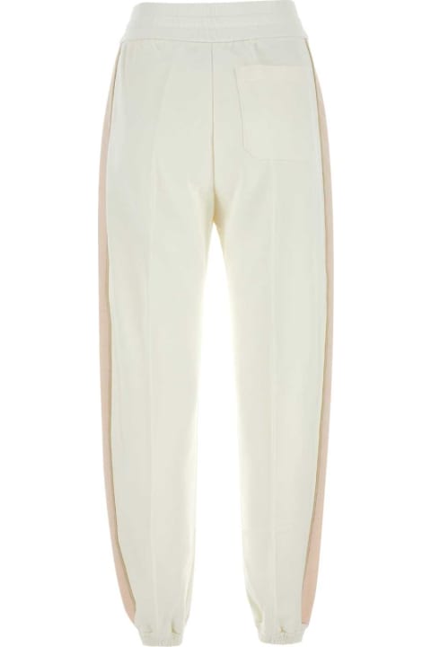 Gucci Fleeces & Tracksuits for Women Gucci White Cotton Joggers
