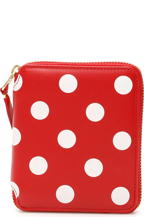 Homeware Comme des Garçons Wallet Polka Dot Zip-around Wallet