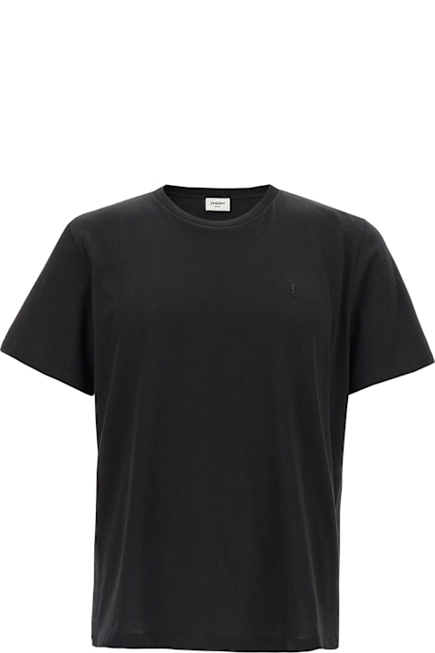 Clothing for Men Saint Laurent 'cassandre' Embroidery T-shirt