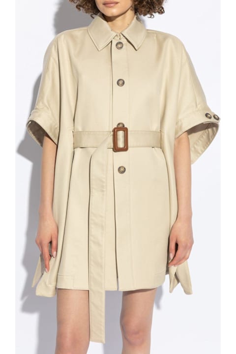 Max Mara Sale for Women Max Mara Agape Belted Poncho