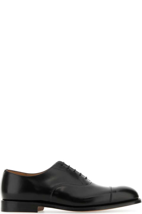 Church's Loafers & Boat Shoes for Men Church's Black Leather Consul Lace-up Shoes