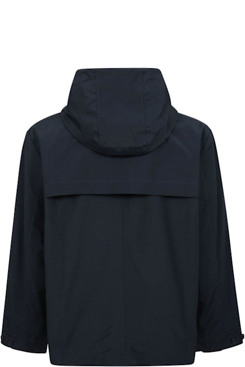 Thom Browne for Men Thom Browne Drawstring Hooded Jacket