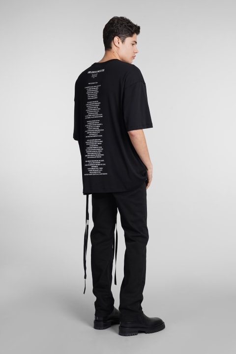 Ann Demeulemeester Topwear for Men Ann Demeulemeester T-shirt In Black Cotton