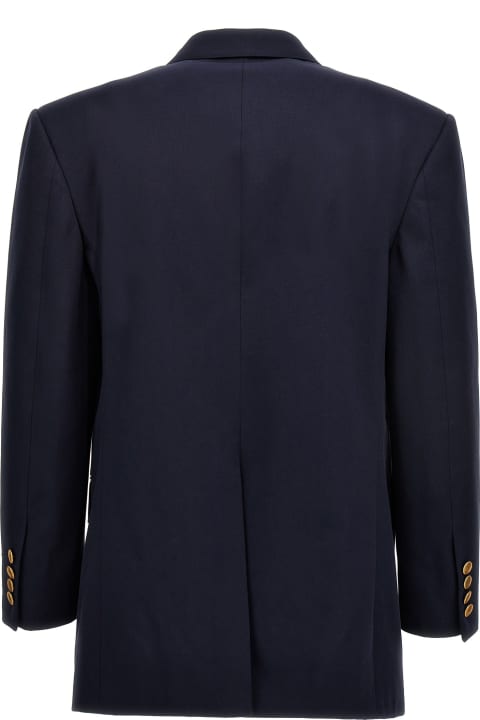 Homeware Gucci Gabardine Double Breast Blazer Jacket
