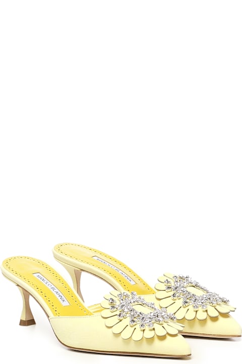 Manolo Blahnik High-Heeled Shoes for Women Manolo Blahnik Mules Shogmuo