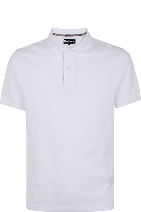 Barbour لـ Kids Barbour Premium Tartan Pique Polo Shirt