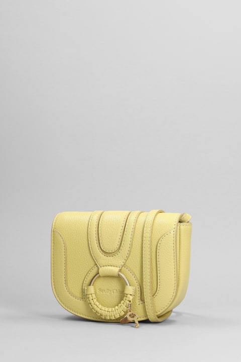 Fashion for Women See by Chloé Hana Mini Shoulder Bag In Yellow Leather