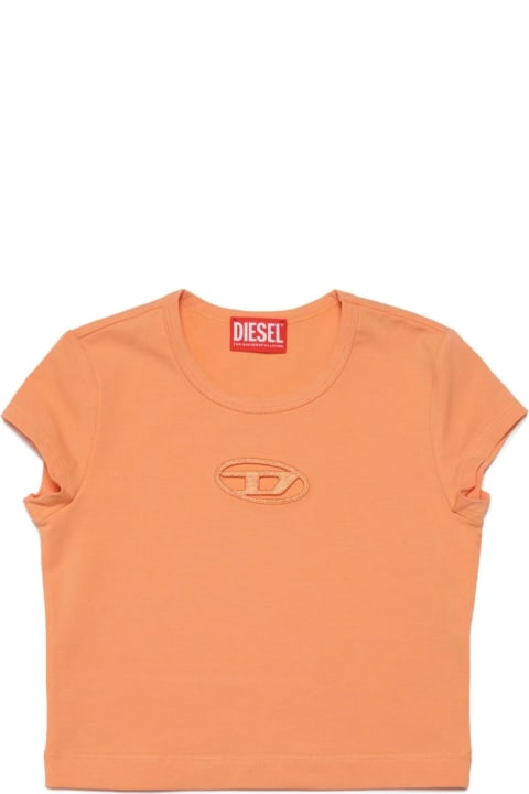 Diesel T-Shirts & Polo Shirts for Girls Diesel T-shirt Con Logo