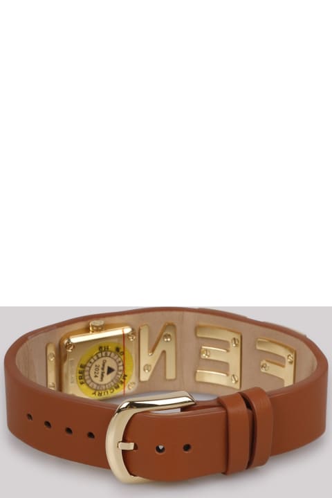 ウィメンズ 腕時計 Fendi Bracelet Watch With Fendi Lettering