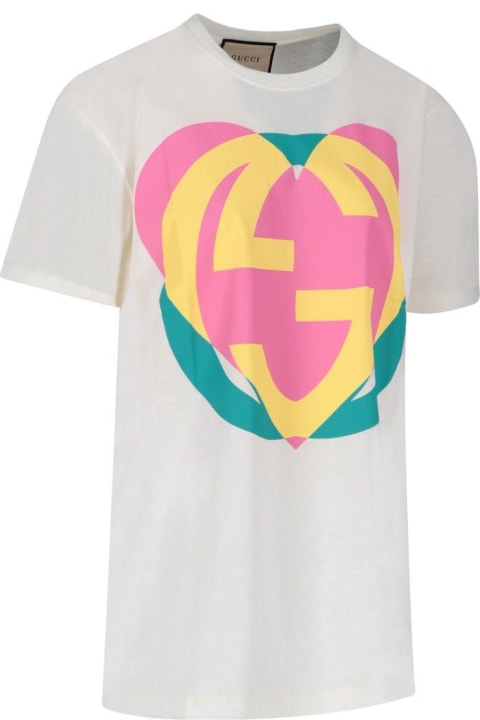 Gucci organic embroidered-logo sleeveless T-shirt
