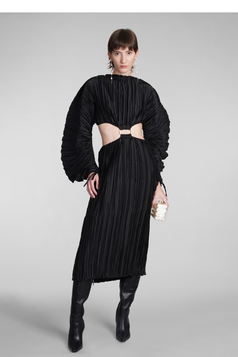 Akilah Dress Dress In Black Polyester