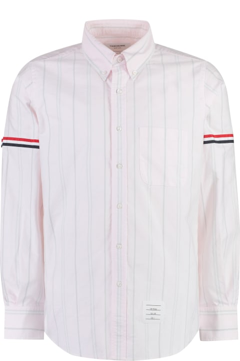 Thom Browne for Men Thom Browne Striped Cotton Shirt