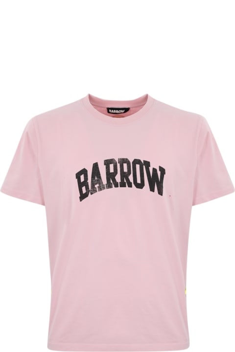 メンズ Barrowのトップス Barrow T-shirt With Washed Print