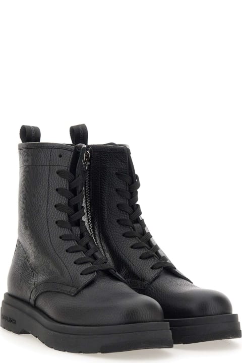 ウィメンズ Woolrichのブーツ Woolrich New City' Tumbled Leather Boots
