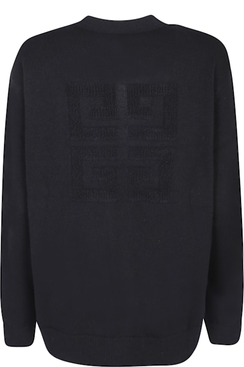 Givenchy Sweaters for Women Givenchy Logo Ivory Cardigan