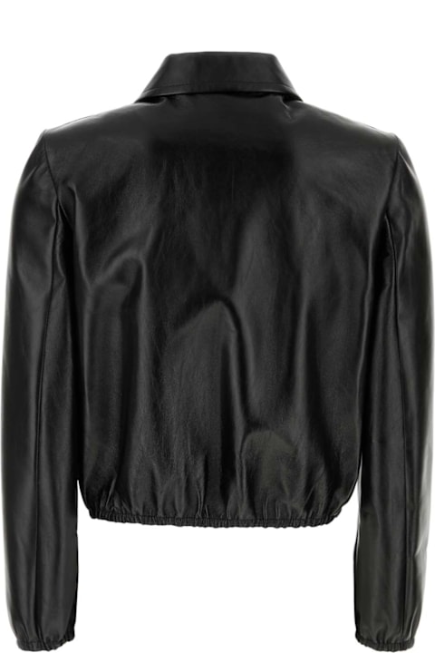 Gucci Clothing for Women Gucci Black Leather Jacket