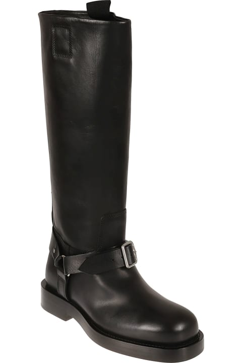 Boots for Men Burberry Ankle Buckle Strap Boots