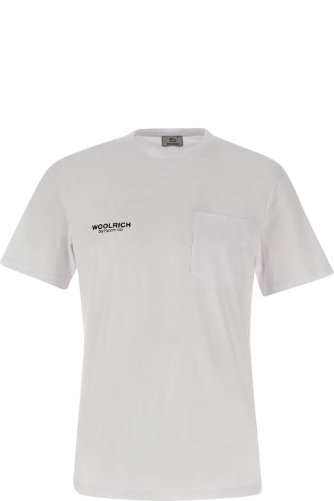 ウィメンズ新着アイテム Woolrich "safari" Cotton T-shirt