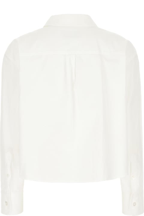 Weekend Max Mara Topwear for Women Weekend Max Mara White Oxford Shirt