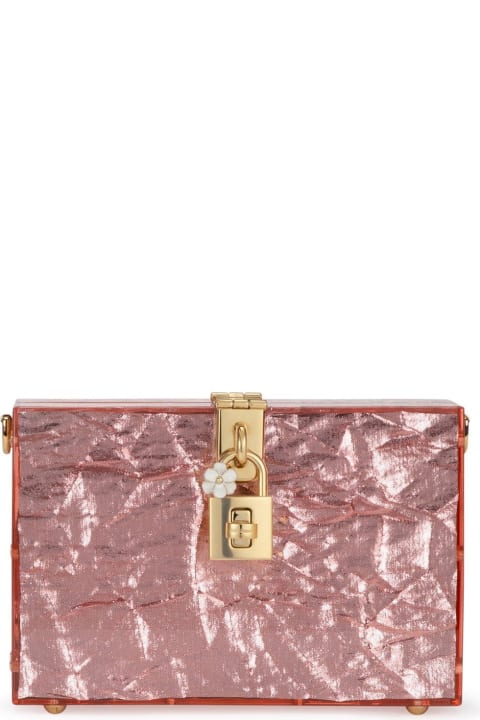 Clutches for Women Dolce & Gabbana Metallic Clutch