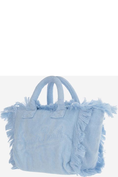 MC2 Saint Barth Totes for Women MC2 Saint Barth Colette Terry Cloth Tote Bag With Embroidery