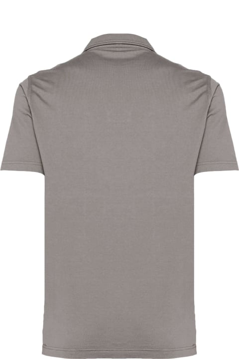 Fedeli for Men Fedeli Brown Cotton Polo Shirt