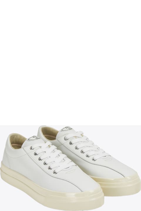 Dellow M Leather White leather low sneaker - Dellow m leather