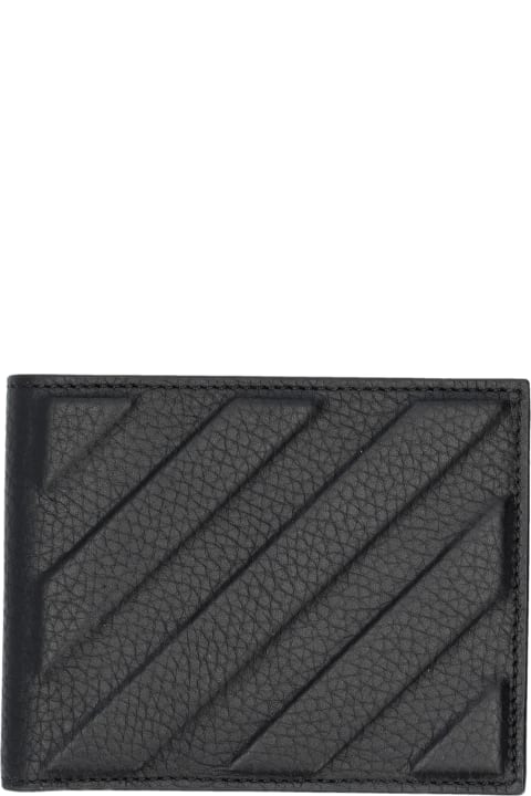 Accessories for Men Off-White Bifold 3d Diag Wallet