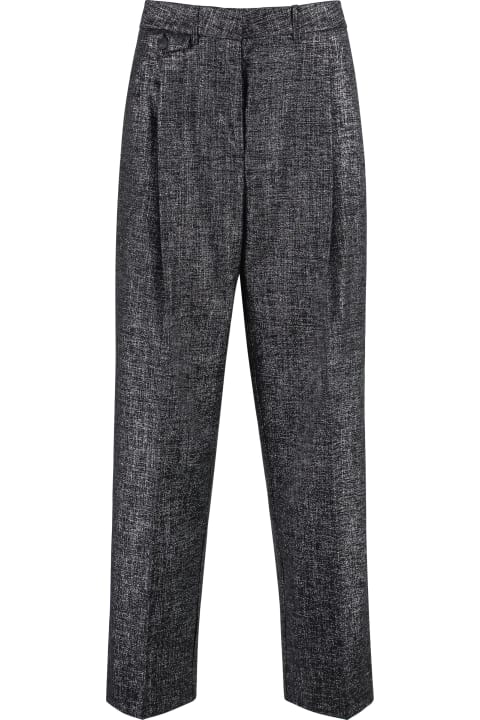Pinko Pants & Shorts for Women Pinko Wool And Cotton Trousers