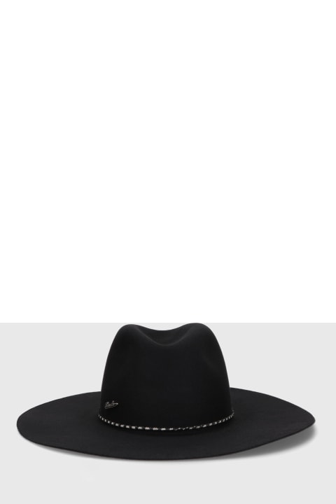Borsalino Hats for Women Borsalino Heath Alessandria Brushed Felt